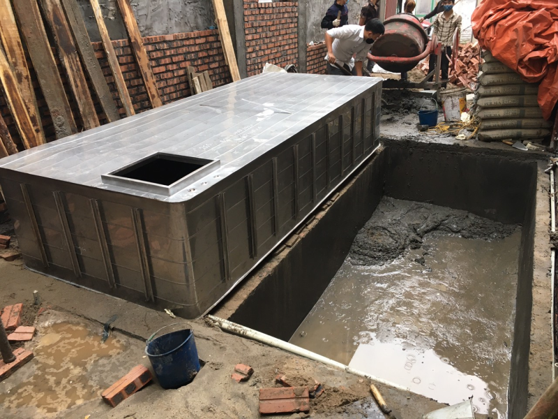 bể ngầm inox sus 304